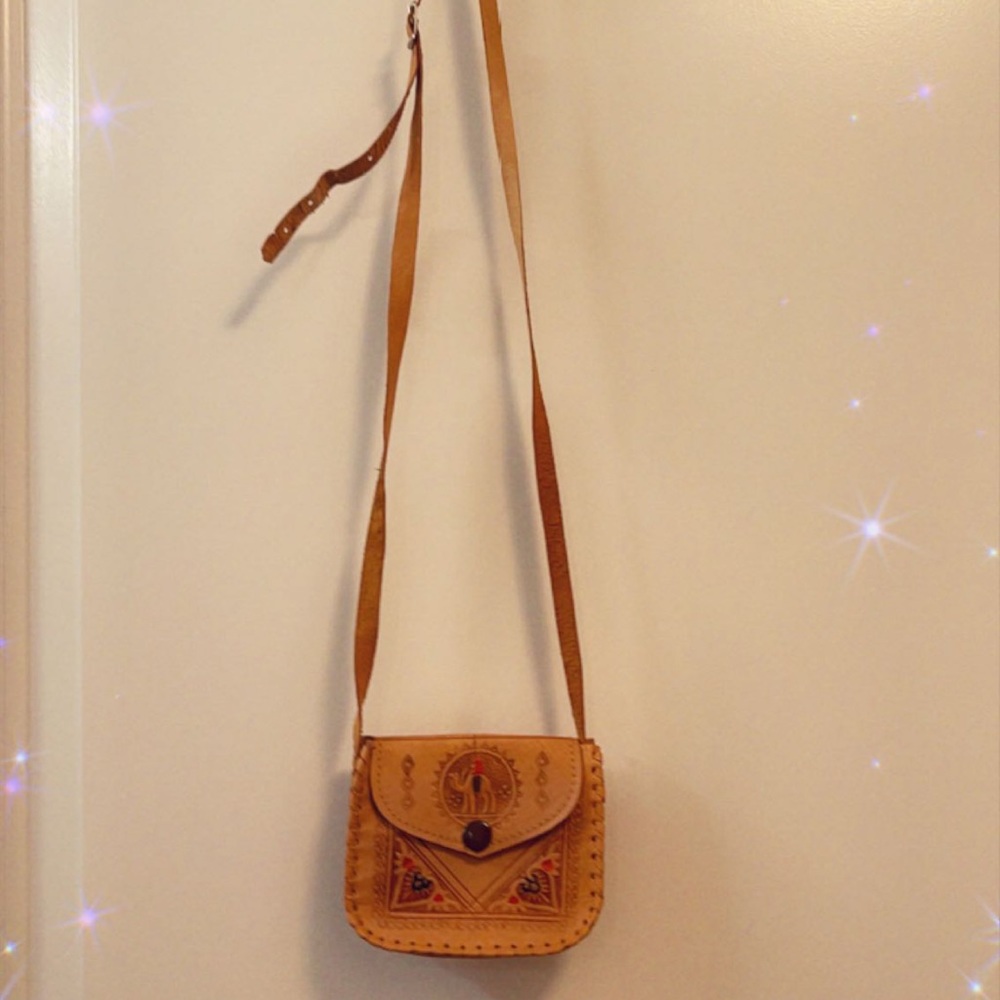Mini bag leather never been use
